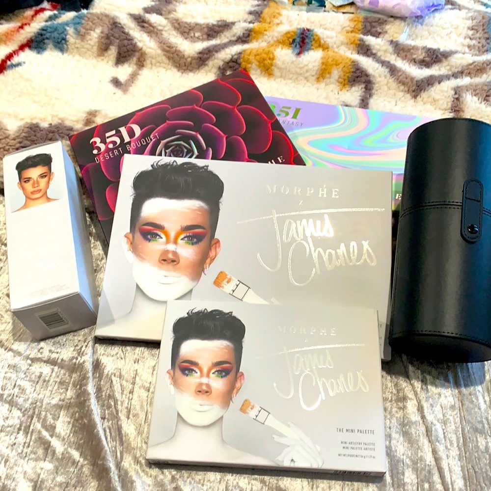 Morphe James Charles bundle, all brand new, all limited, no longer available